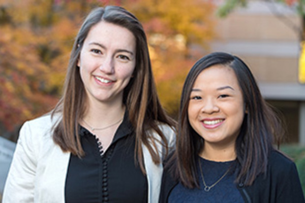2017 Student Peace Conference Co-Chairs: Leah Landry and Victoria Lew