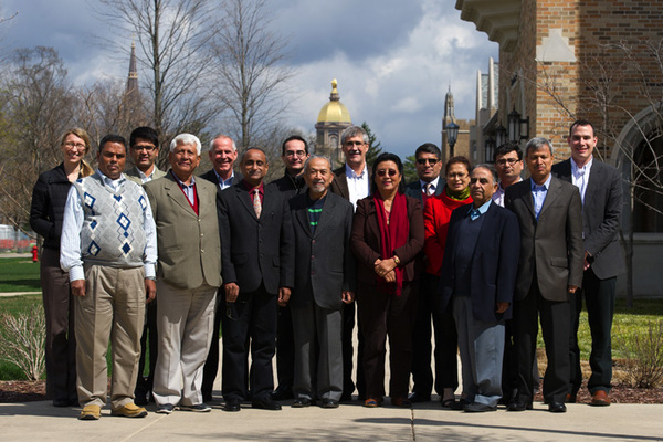 Nepali Political Leaders, Facilitators Gather at Notre Dame for Seminar on Peace Negotiations