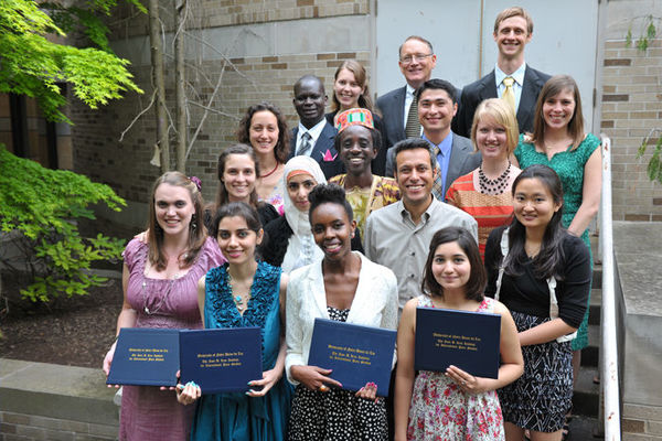 Peace Studies Class of 2011 Honored