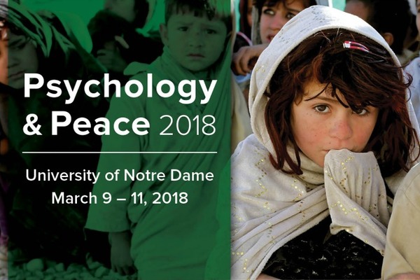 Kroc Institute to Host Inaugural Peace and Psychology Conference