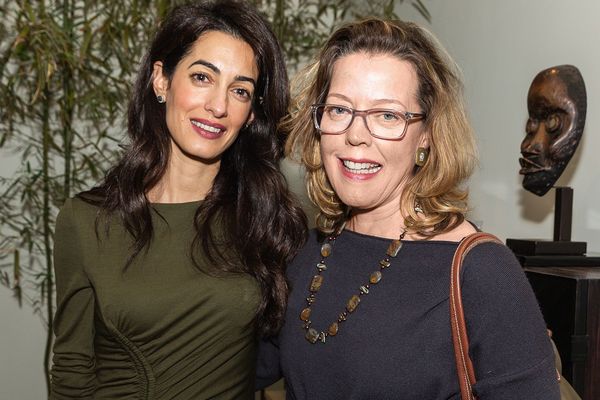 Photo: Mary Ellen O'Connell and Amal Clooney at American Society of International Law Event