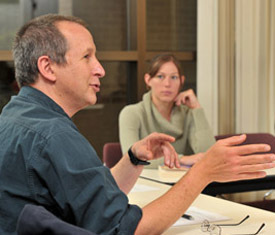 Asher Kaufman With Ma Students 0