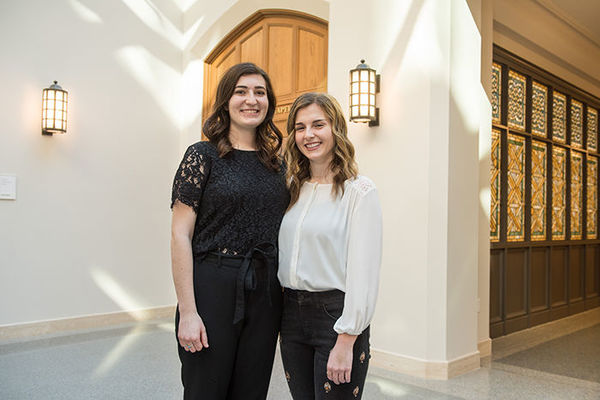 2018 Student Peace Conference Co-Chairs: Elizabeth Hascher and Erin Prestage