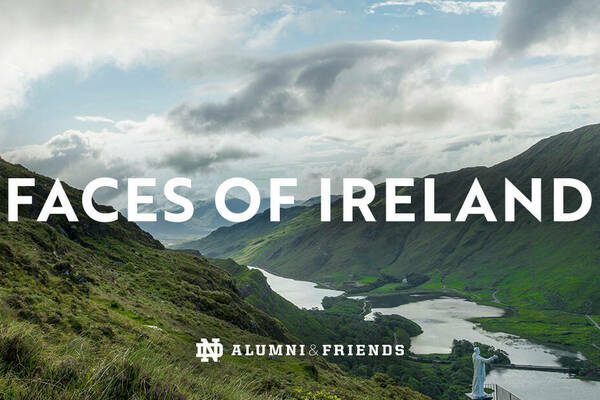 Faces of Ireland featuring Conal Fagan (peace studies class of 2021)