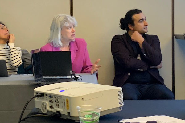 Caroline Hughes, the Hesburgh Chair in Peace Studies and Director of Doctoral Studies, was joined by PhD student, Ali Altiok, on a panel on the World Bank's FCV Agenda.